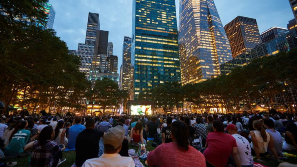 Movie Nights no Bryant Park