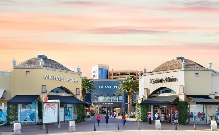 Citadel Outlets na Califórnia