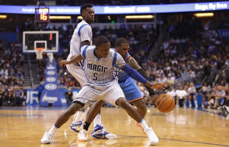 Jogo de basquete da NBA do Orlando Magic