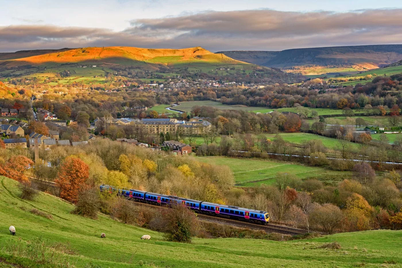 Viagens de trem na Inglaterra