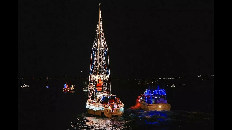 Lighted Boat Parade em San Francisco