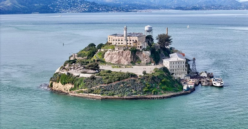 Ilha de Alcatraz em San Francisco Califórnia