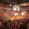 Partida de basquete NBA do Miami Heat na arena Kaseya Center em Miami