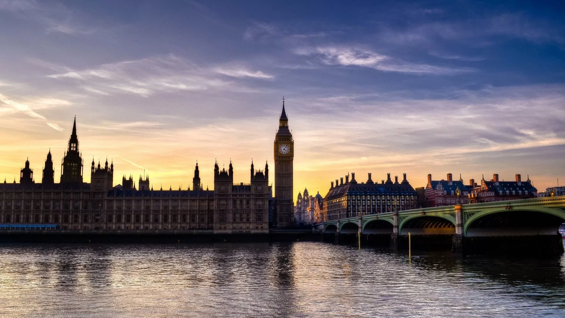 Palácio de Westminster na Inglaterra