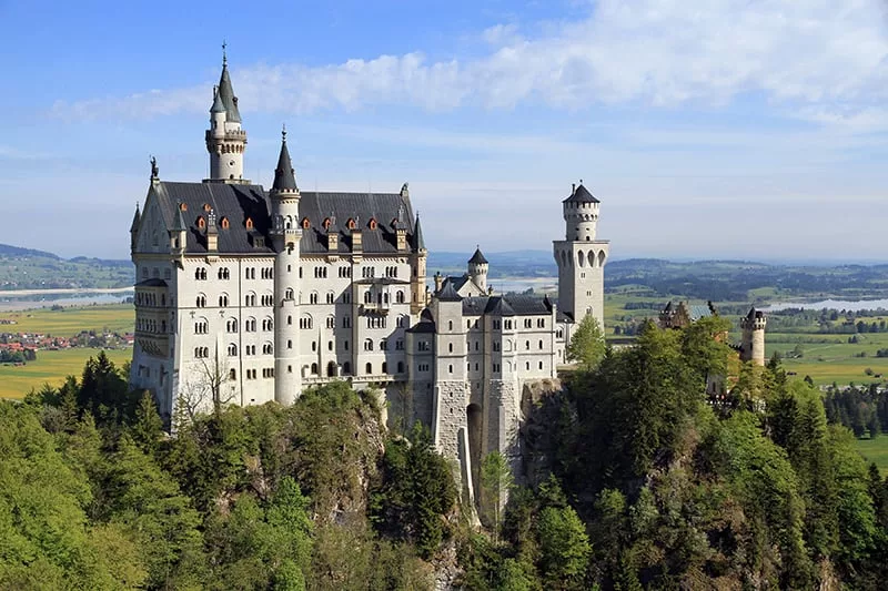 Castelo de Neuschwanstein na Alemanha