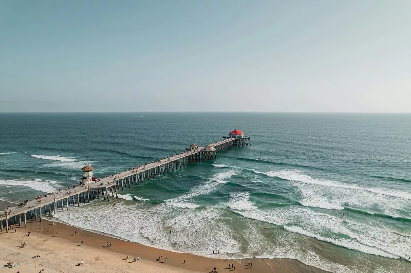 Huntington Beach City na Califórnia