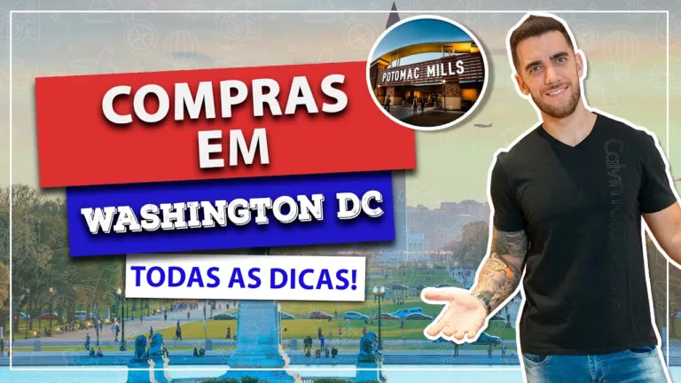 Guia de onde fazer compras em Washington DC