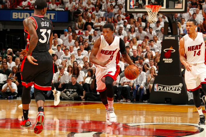 Jogo de basquete da NBA do Miami Heat