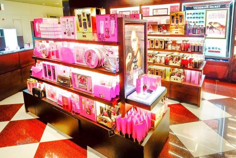 Produtos na loja Victoria's Secret em Miami