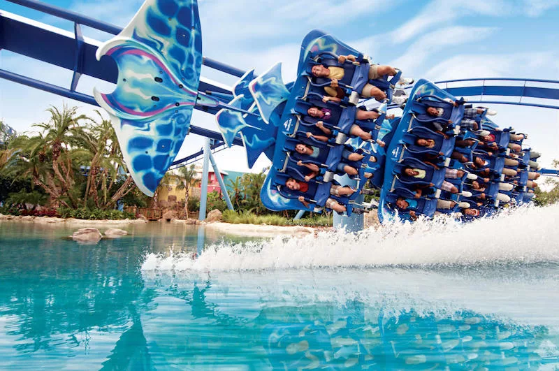 Montanha-russa Manta no SeaWorld Orlando