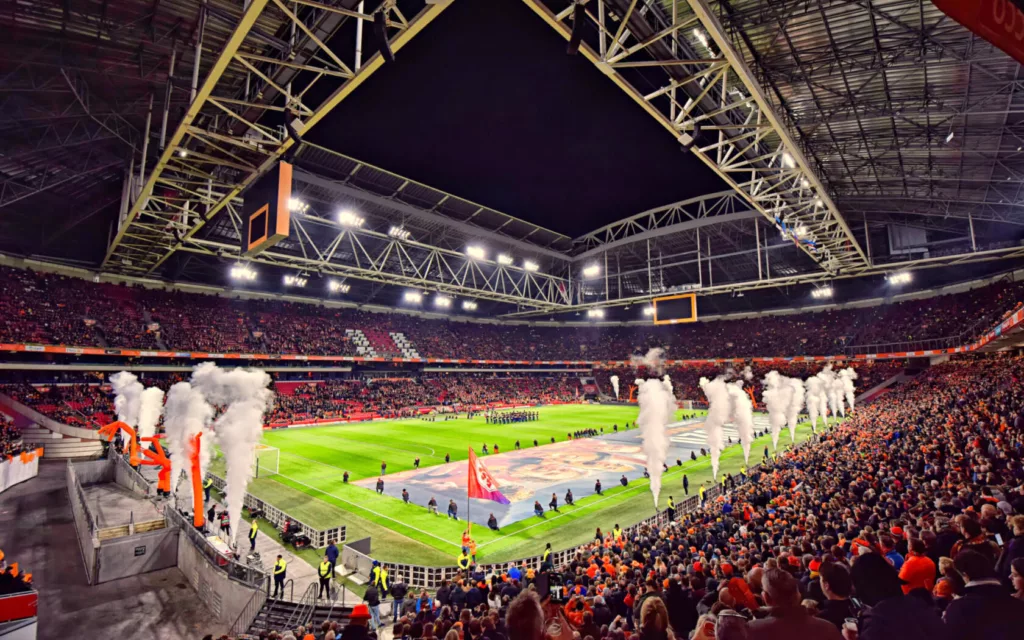 Estádio em Amsterdã