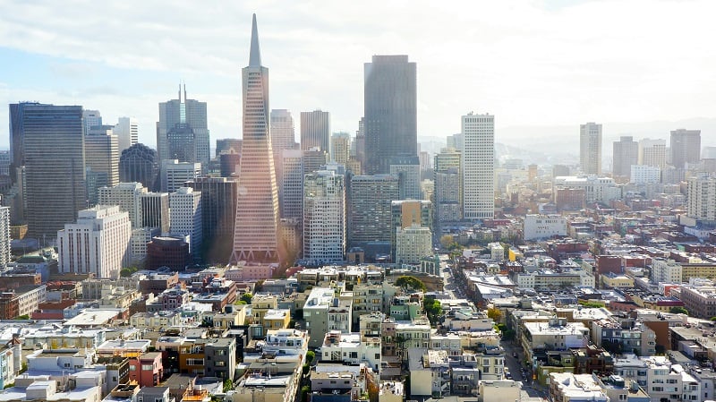 Região Financial District em San Francisco