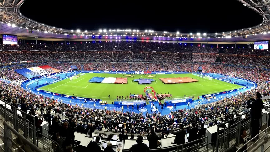 Estádio de futebol em Paris