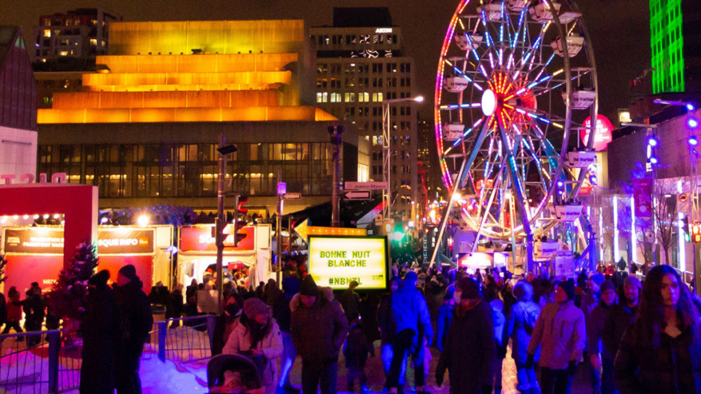 Nuit Blanche em Montreal