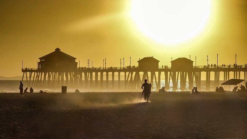 Praia de Huntington Beach