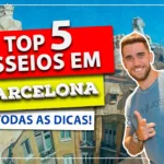 Top 5 passeios mais procurados em Barcelona