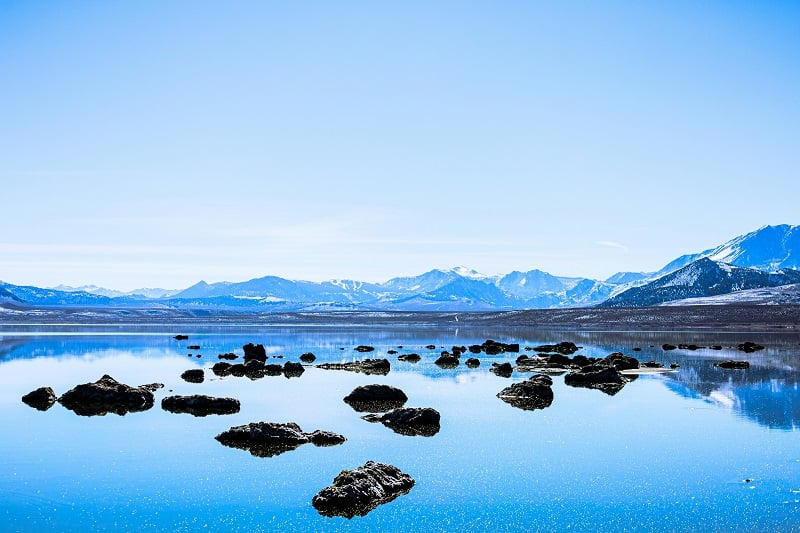 Mono Lake na Califórnia 