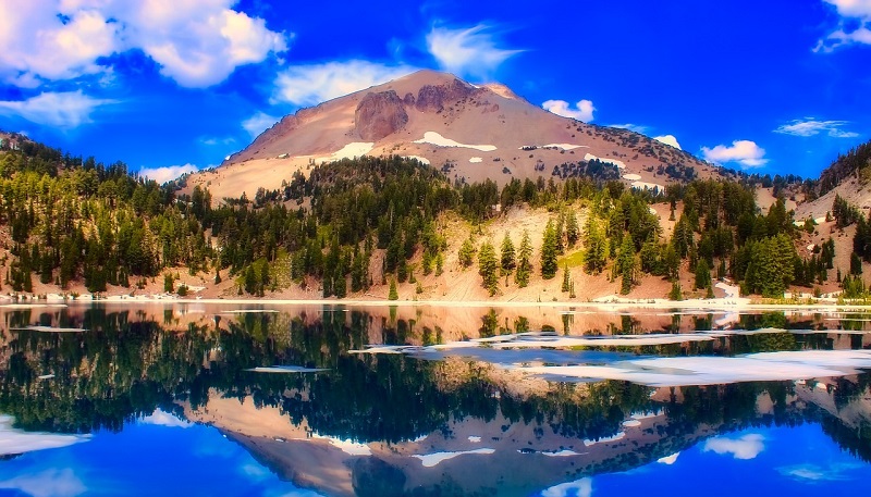 Lassen National Volcanic Park na Califórnia