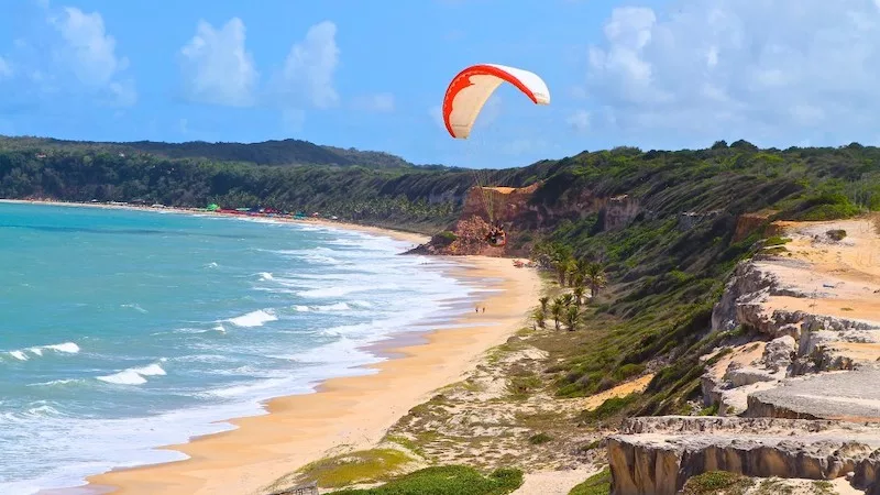 Atração na Praia de Pipa