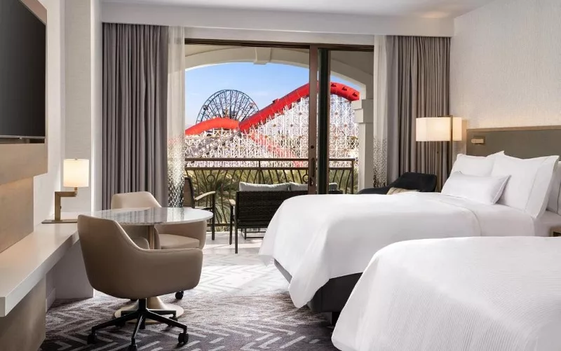 Quarto de hotel no complexo da Disney