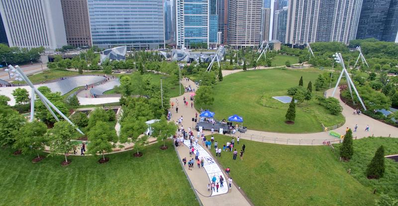 Maggie Daley Park em Chicago