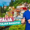 Como viajar barato à Itália