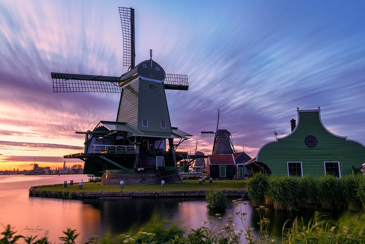 Paisagem na Holanda