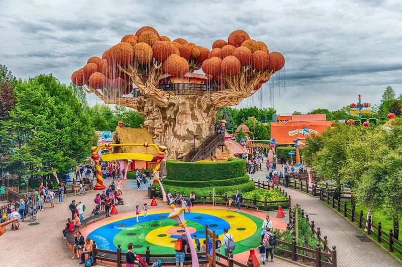 Parque Gardaland próximo a Verona