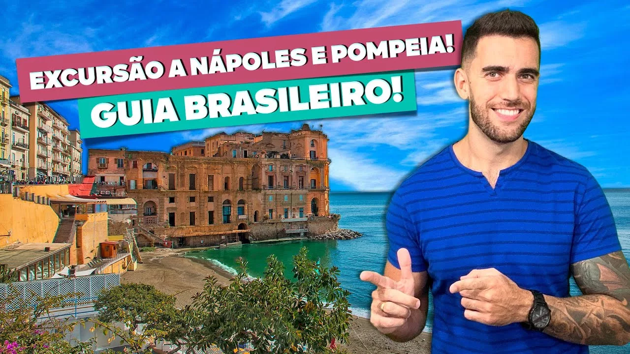 Excursão a Nápoles e Pompeia com guia brasileiro