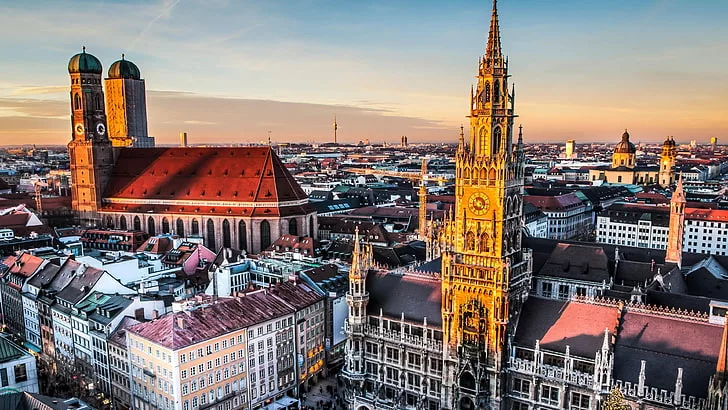 Marienplatz em Munique