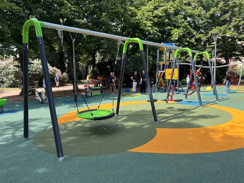 Playground no Parco 2 Giugno em Bari