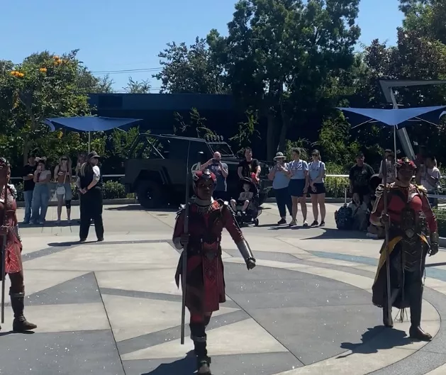 Show Wakanda no Disney California Adventure Park 