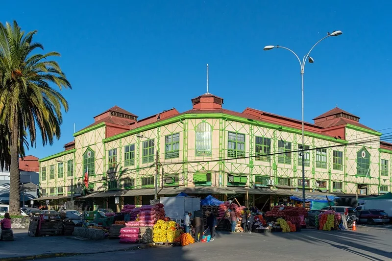 Mercado Cardonal em Valparaíso