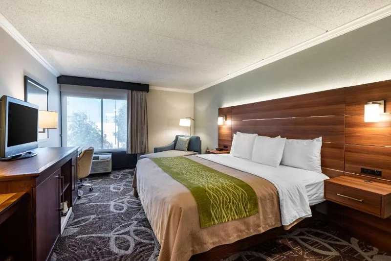 Quarto: Comfort Inn Anaheim Resort 