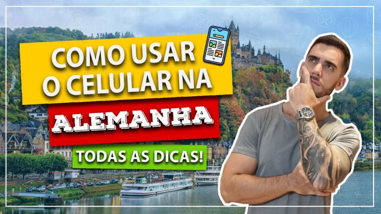 Como usar o celular na Alemanha?