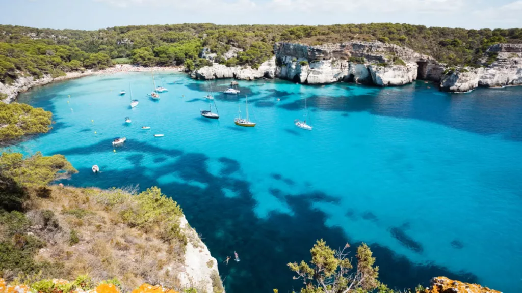 Cala Macarella em Menorca