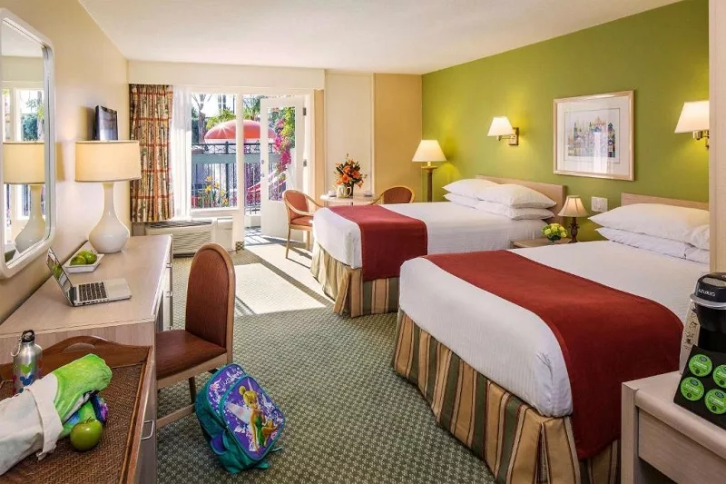 Quarto: Howard Johnson by Wyndham Anaheim Hotel & Water Playground