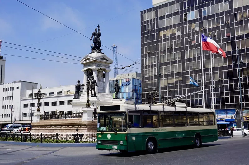 Plaza Sotomayor em Valparaíso