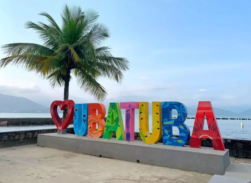 Letreiro de Ubatuba