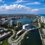 Vista da cidade de Boca Raton