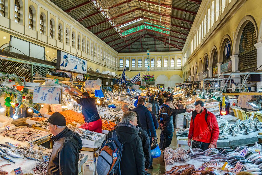 Mercado Central de Atenas