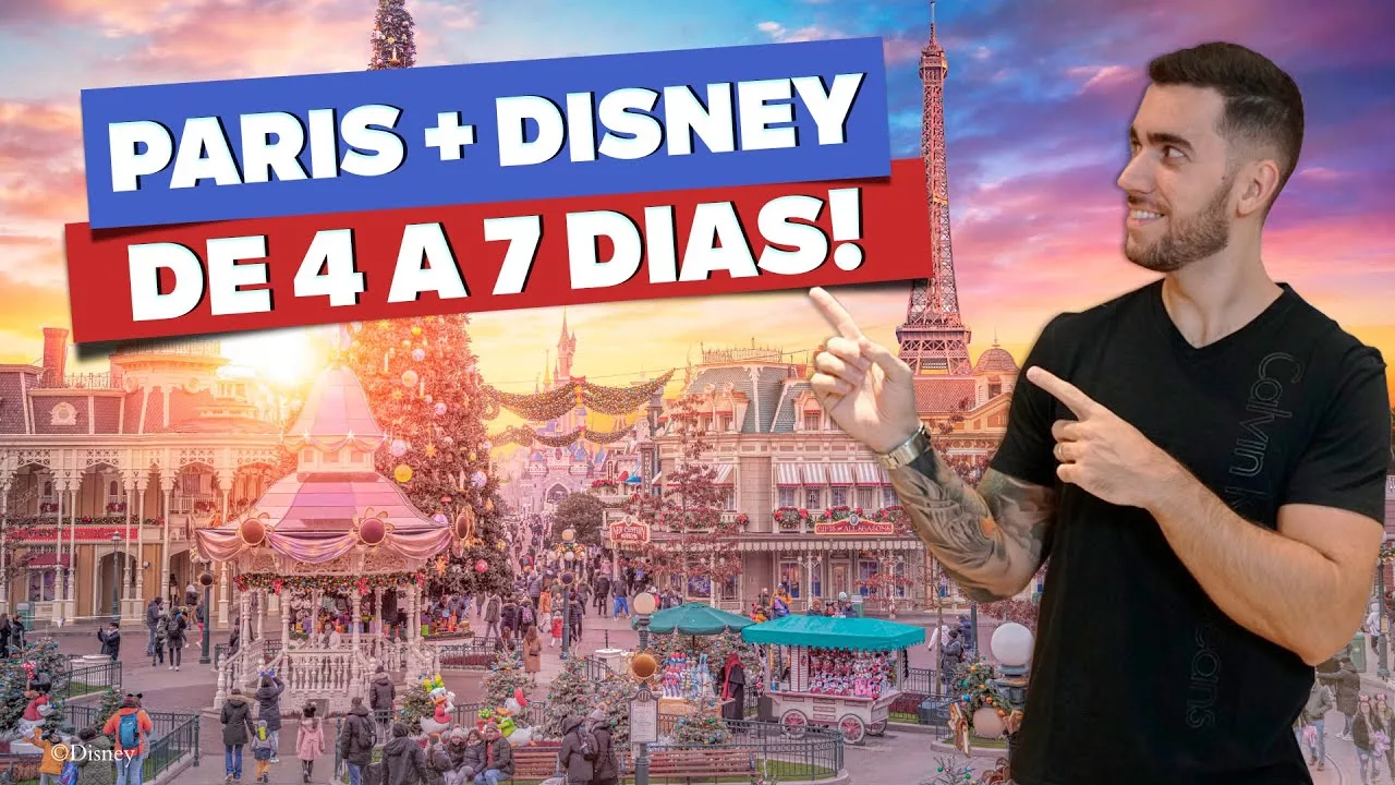 Roteiro perfeito por Paris incluindo a Disney!