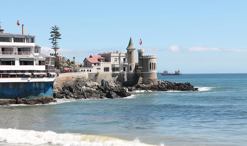 Playa Caleta Abarca em Viña del Mar