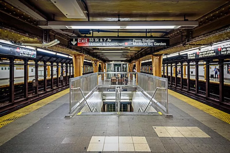 Estação de metrô Penn Station em Nova York