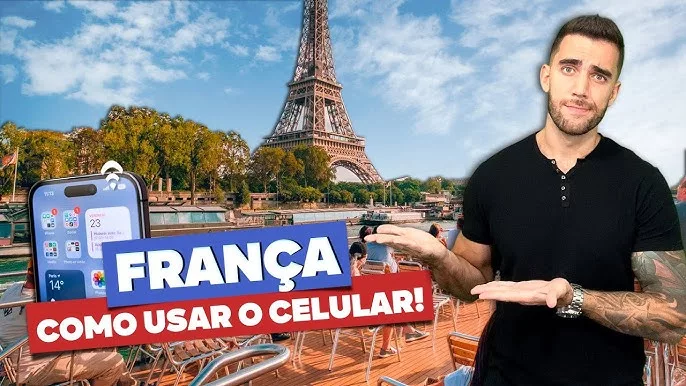 Como usar o celular em Paris: melhor chip