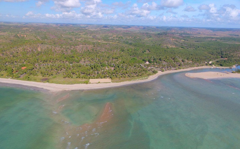 Praia do Camacho em Alagoas