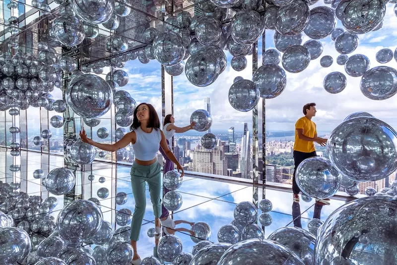 Affinity no observatório Summit One Vanderbilt em Nova York