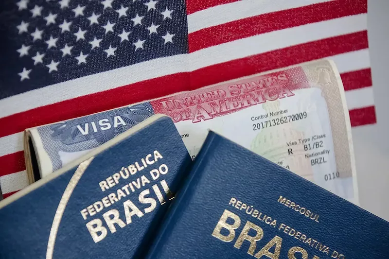 Passaportes e visto para Estados Unidos