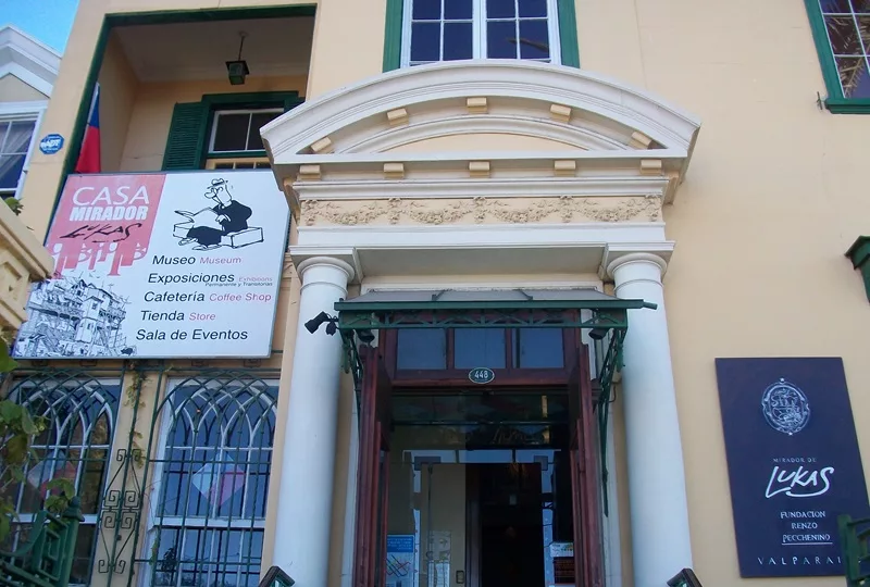 Museo Casa Mirador de Lukas no Cerro Concepción em Valparaíso