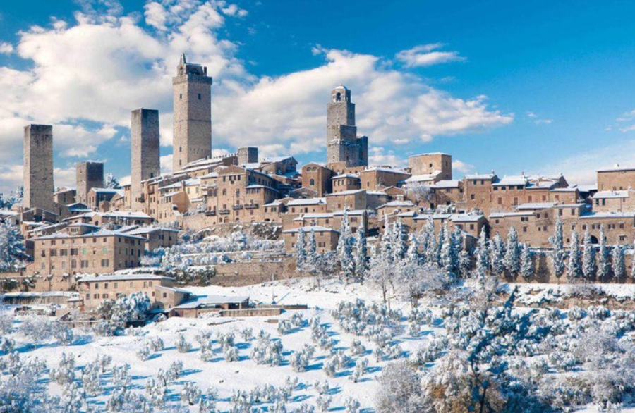 Inverno em San Gimignano